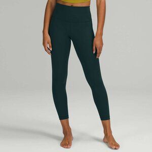 LULULEMON Wunder Under High Rise Leggings No size Tag/ Dot Check Measurements